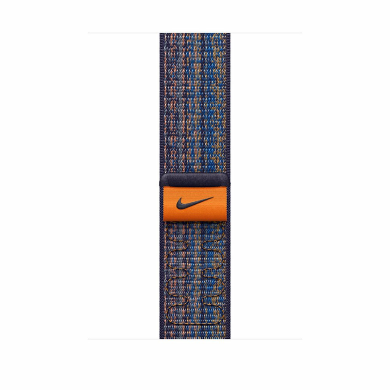 Apple Watch 45mm Game Royal/Orange Nike Sport Loop