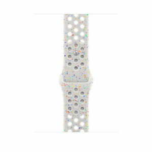 Apple Watch 45mm Pure Platinum Nike Sport Band - S/M