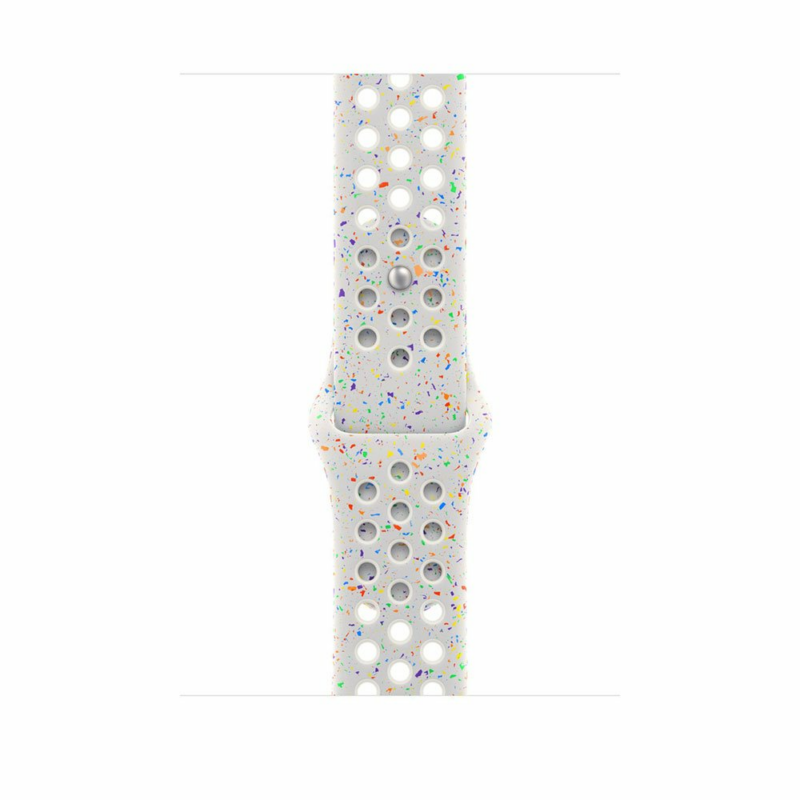 Apple Watch 45mm Pure Platinum Nike Sport Band - S/M