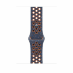 Apple Watch 45mm Blue Flame Nike Sport Band - M/L