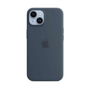 Apple iPhone 14 Silicone Case with MagSafe - Storm Blue