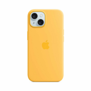 iPhone 15 Silicone Case with MagSafe - Sunshine