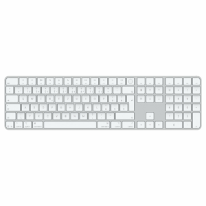 Apple Magic Keyboard s Touch ID a Numerickou klávesnicou - SK - biele klávesy (USB-C)