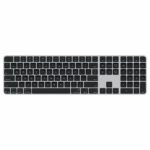 Apple Magic Keyboard s Touch ID a Numerickou klávesnicou - US English - čierne klávesy (USB-C)