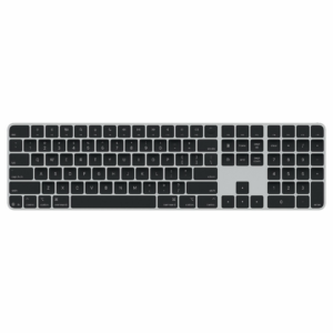 Apple Magic Keyboard s Touch ID a Numerickou klávesnicou - US English - čierne klávesy (USB-C)