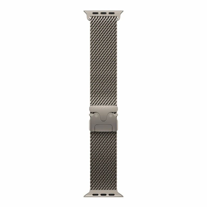Apple Watch 49mm Natural Titanium Milanese Loop - Small