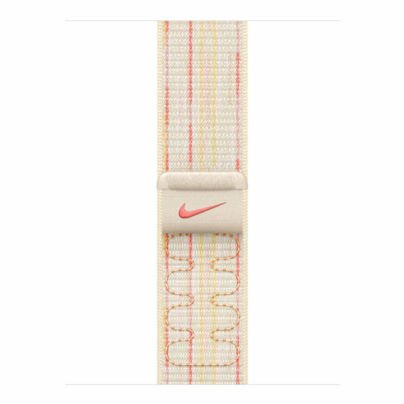 Apple Watch 46mm Starlight/Pink Nike Sport Loop