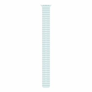 Apple Watch 49mm Ice Blue Ocean Band Extension - Black Titanium Finish