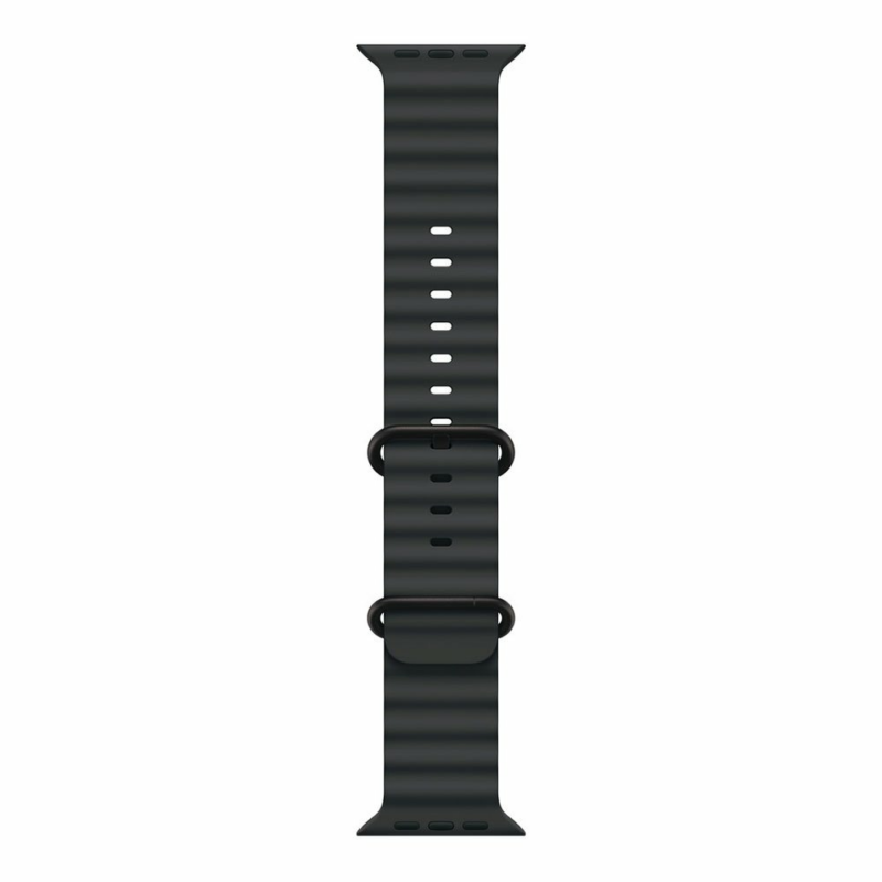Apple Watch 49mm Black Ocean Band - Black Titanium Finish