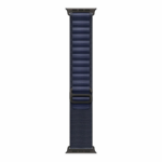 Apple Watch 49mm Navy Alpine Loop - Large - Black Titanium Finish