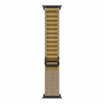 Apple Watch 49mm Tan Alpine Loop - Large - Black Titanium Finish