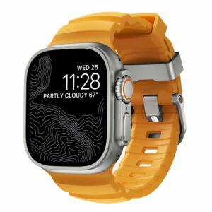Nomad remienok Rocky Point Band pre Apple Watch 46/49mm - Sol/Natural