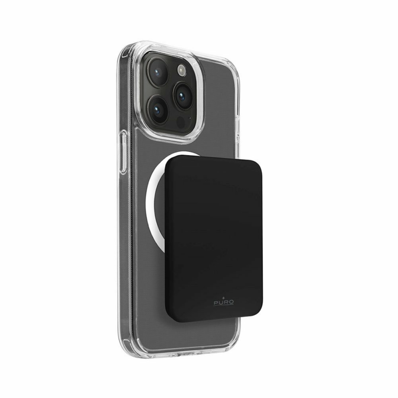 Puro Slim Power Mag Magsafe Powerbank 4200 mAh - Onyx Black