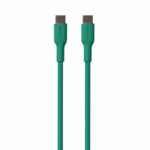 Puro kábel Soft Silicone Cable USB-C to USB-C 1.5m - Dark Green