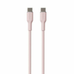 Puro kábel Soft Silicone Cable USB-C to USB-C 1.5m - Rose