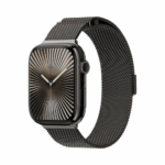SwitchEasy remienok Mesh Stainless Steel pre Apple Watch 40/41/42mm - Slate