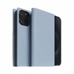 SLG Design puzdro D8 Magsafe Full Grain Leather pre iPhone 15 Pro - Powder Blue