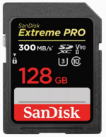 SanDisk Extreme PRO 128GB SD card