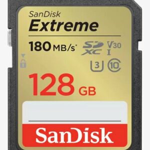 SanDisk Extreme 128GB SD card