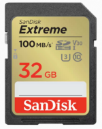 SanDisk Extreme 32GB SD card