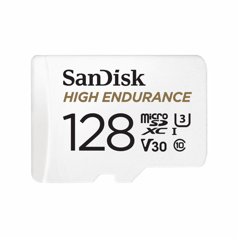 SanDisk High Endurance 128GB microSD Card