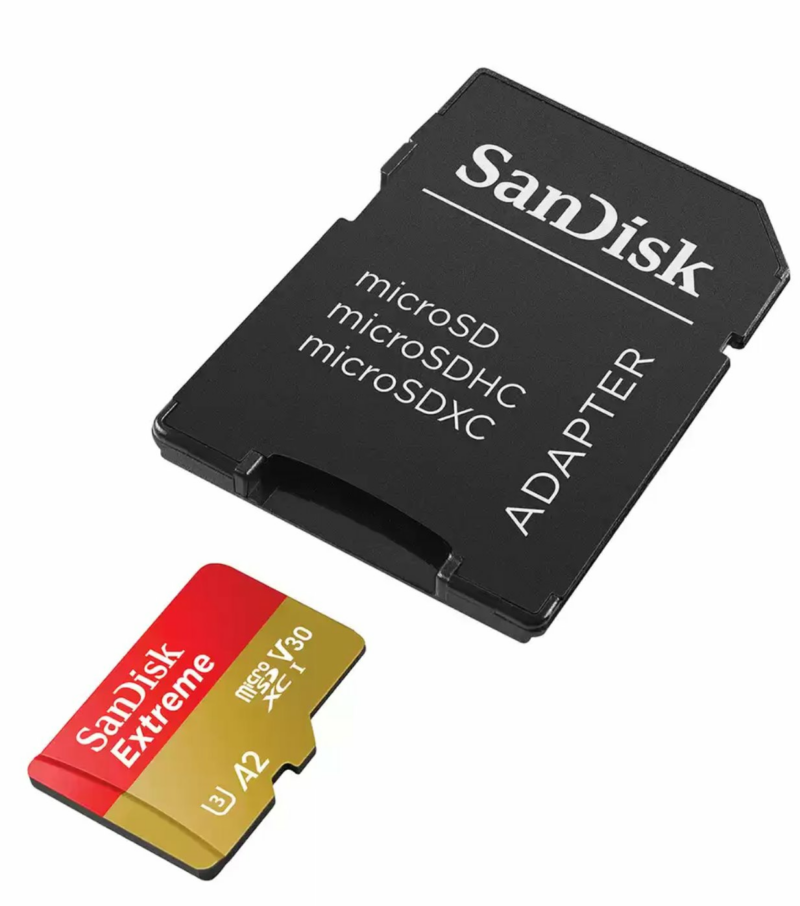 SanDisk Extreme 32GB microSD card