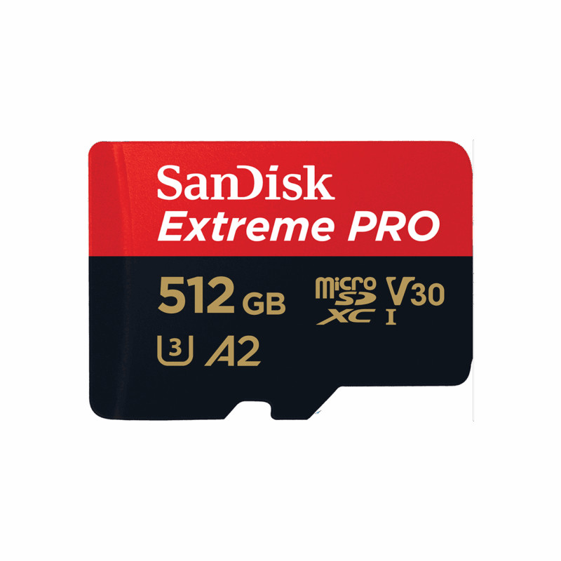SanDisk Extreme PRO 512GB microSD card