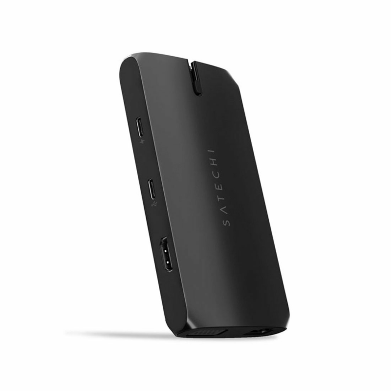 Satechi USB-C On-The-Go Multiport adaptér 4K 60hz - Black