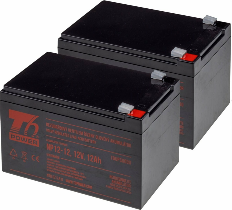 Akumulátor T6 Power RBC6 - battery KIT