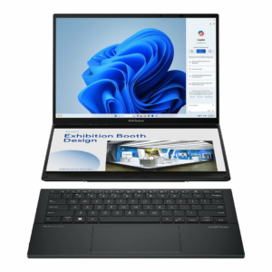 ASUS ZenBook Duo/Core U9-285H/32GB/2TB SSD/Intel UMA/14"/Win11Pro/Gray
