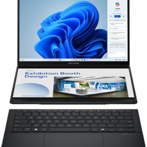 ASUS Zenbook Duo/Core U9-285H/32GB/1TB SSD/Arc 140T/14"OLED/Win11Pro/Gray