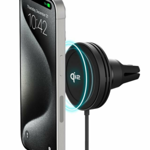 iOttie Velox Mini Qi2 Wireless Air Vent Mount - Black