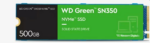 WD Green SN350 SSD 500GB M.2 NVMe Gen3 2400/1500 MBps