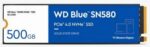 WD Blue SN580 SSD 500GB M.2 NVMe Gen4 4000/3600 MBps