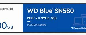 WD Blue SN580 SSD 500GB M.2 NVMe Gen4 4000/3600 MBps