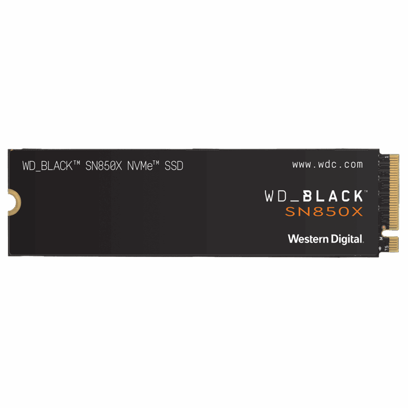 WD Black SN850X SSD 8TB M.2 NVMe Gen4 7200/6600 MBps