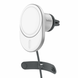 Belkin Boost Charge Pro Magnetic Wireless Car Charger with Qi2 15W - Gray