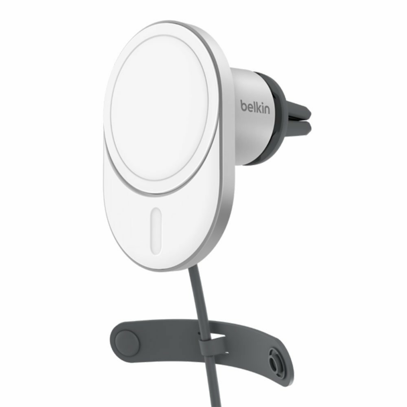 Belkin Boost Charge Pro Magnetic Wireless Car Charger with Qi2 15W - Gray