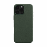 Woolnut Leather Case for iPhone 16 Pro Max - Green