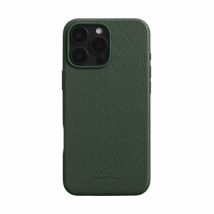Woolnut Leather Case for iPhone 16 Pro Max - Green