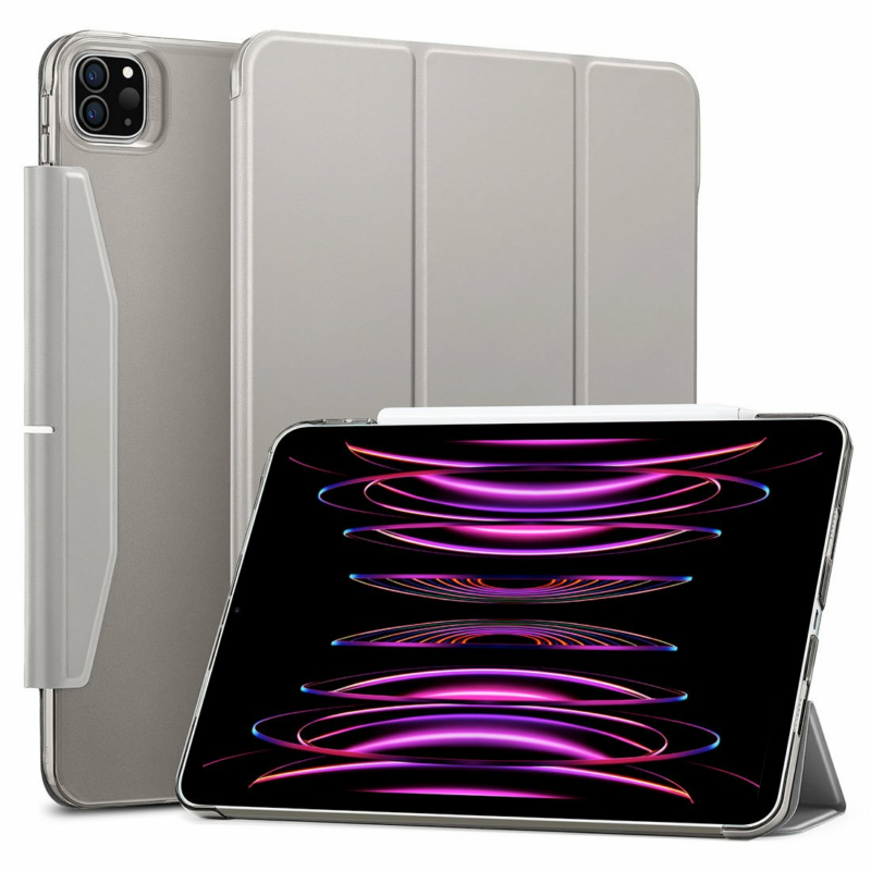 ESR puzdro Ascend Trifold Case pre iPad Pro 12.9" 2022/2021 - Grey