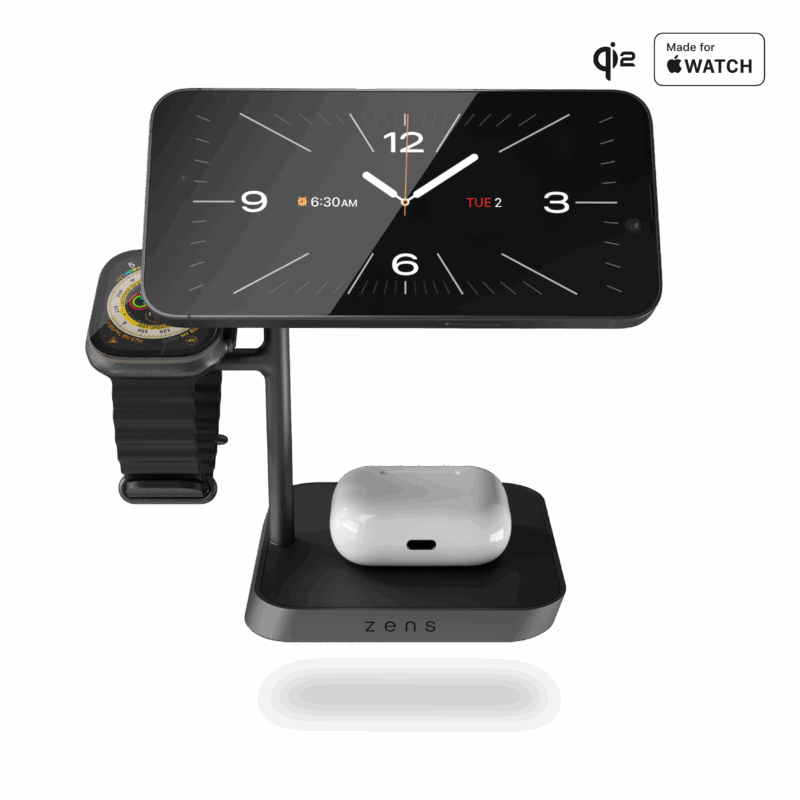 ZENS Office Charger Pro 3  Qi2 Magnetic charger / MagSafe compatible