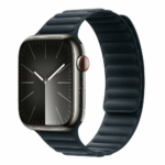 Devia remienok Deluxe Magnetic Fiber Watch Band 44/45/46mm - Evergreen
