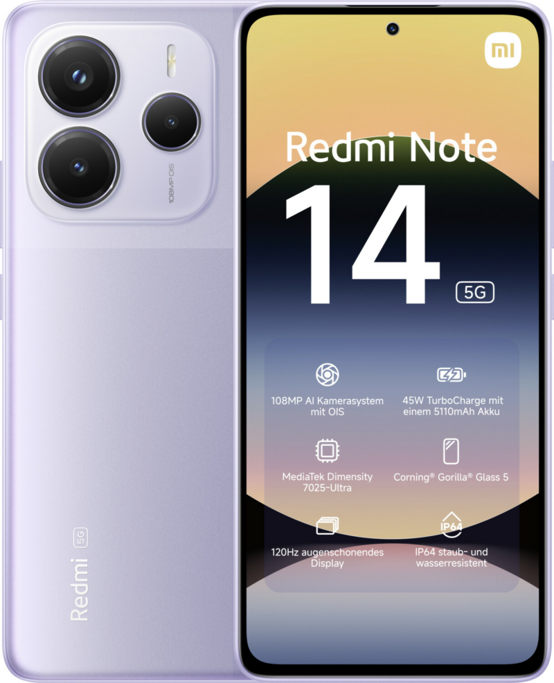 Xiaomi Redmi Note 14 5G 8/256GB 6