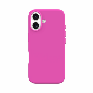 Devia kryt Nature Series Silicone Magnetic Case pre iPhone 16 - Rose Red