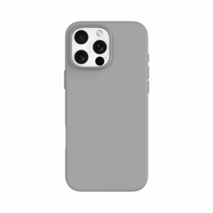 Devia kryt Nature Series Silicone Magnetic Case pre iPhone 16 Pro - Gray White