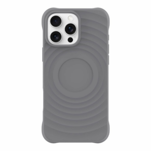 Devia kryt Ripple Magnetic Shockproof TPU Case pre iPhone 16 Pro Max - Gray