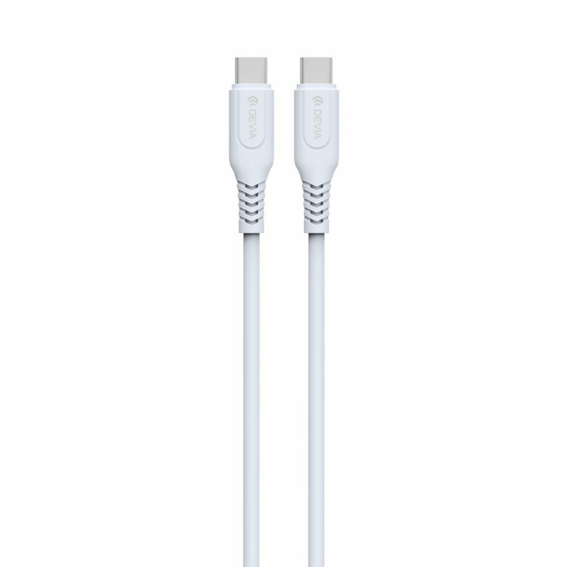 Devia kábel USB-C to USB-C GRS Series Cable 1m - White