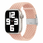 Devia remienok Deluxe Series Sport4 Nylon Braided Adjustable Band 44/45/46mm - Pink