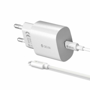 Devia sieťová nabíjačka Smart Series PD 25W with USB-C Cable - White